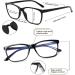 Buy SIGVAN Ladies Reading Glasses - Blue Light Blocking Eyeglasses for Women Fashion Pattern Print Spring Hinge Black 1.75x - International Shipping Available - Buy Online on GoSupps.com