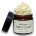 Astrolo Gal Apothecary Organic Vanilla Whipped Tallow Cream 100% Grass-Fed | Natural Moisturizer for Dry Skin Sensitive Skin Face & Body 2 oz
