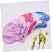 MAGICLULU Fast Drying Cap Bathing Accessories Womens Head Scarves Towel Shower Cap for Women Womens Bandana Hair Shower Cap Shower Caps for Hair Turbans for Shower Head Elastic Miss Violet M - Buy Online on GoSupps.com
