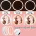 CigyYogy Small LED Compact Makeup Mirror - Double Sided 1x/2x Magnification - Lighted Pocket Mirror - Ideal Gift for Women Girls - White - Buy Online on GoSupps.com