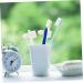 Hapinary Double-Headed Toothbrush for Prosthetic Care - 6-Piece Cleaning Brush Set for Effective Dental Hygiene - Buy Online on GoSupps.com