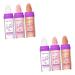 FOMIYES 6 Pcs Highlight Pat Powder Body Highlighter Fairy Highlight Patting Glitter for Arm Make up Cosmetic 1 count (Pack of 1) Assorted Colorx2pcs