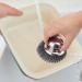 2 Pack Steel Wool Scrubber with 2 Replacement Wool Pads Metal Dish Scrubber with Handle Steel Wool Sponge for Cleaning Dishes Cast Iron Stock Pots Pans Griddles Grills - Buy Online on GoSupps.com
