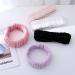 Plush Hair Band Cosmetic Makeup Washing Face Shower Spa Elastic Hair Hoop Warm white - Buy Online on GoSupps.com