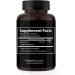Elemental Nutrition Magnesium Glycinate 400mg Capsules - 60 Servings, High Absorption Magnesium Complex with Glycine, in Black Jar - Buy Online on GoSupps.com