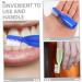 WOONEKY 20 Pack Mini Soft Manual Toothbrushes - Portable Camping & Travel Finger Toothbrushes for Easy Hygiene - Buy Online on GoSupps.com