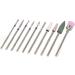 Nail Art Drill Bits Rough Surfaces Removal Tungsten Steel Ceramic Heads Easy Nail Shaping Less Dust Universal Compatibility - Buy Online on GoSupps.com