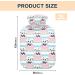 Buy Mnsruu Panda Donuts Hot Water Bottle Soft Cover 2L | Perfect Christmas Gift for Women & Kids | Fast International Shipping - Buy Online on GoSupps.com