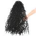 36 Inch Butterfly Locs Crochet Hair 5 Packs 1B - Distressed Faux Locs for Black Women - Pre-looped Boho Locs for Natural Messy Look - Buy Online on GoSupps.com