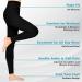KTINNEAD 20-30 mmHg Compression Pantyhose for Women | Footless Medical Stockings for Edema Varicose Veins Pregnancy | Opaque Waist High Tights - Size M Black - Buy Online on GoSupps.com