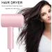 Professional Mute Hair Care Quick Dry Hair Dryer Salon Negative Ion Blower for Home Bathroom Dryer Strong Wind Electric Hair dry (Pink) Green pink - Buy Online on GoSupps.com