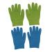 minkissy 2 Pairs Gel Moisturizing Gloves Soft Elastic Gloves Restorer Tool Cracked Hands Hand Gloves Flex Tools Cotton Gloves for Dry Hands Hotfix Tool Beauty Care Gloves Hand Use Spa