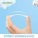 YANGRUI Cotton Swab 510 Count BPA-Free Wooden Stick Double Round Ear Swabs Eco-Friendly Cotton Buds - Pack of 1 - Buy Online on GoSupps.com