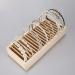Lurrose Hair Tire Organizer | Standing Wooden Headband Rack & Box Divider | International Shipping Available - Buy Online on GoSupps.com