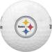Wilson Duo Soft+ NFL Golf Balls - Pittsburgh White (12 balls) - Buy Online on GoSupps.com