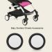 Buy Stroller Wheels Rubber - 360 Rotation for Yoya Vovo Wheel Stroller (One Pair Rear Wheels) - Buy Online on GoSupps.com