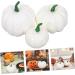 Garneck 24 Pcs Foamy White Pumpkin Halloween Decoration Halloween Prop Pumpkin Decorations Fake Pumpkin Simulation Pumpkin Halloween Pumpkin Photography Prop Artificial Supplies Whitex4pcs 8.5x7.5cmx4pcs - Buy Online on GoSupps.com