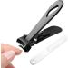 Nail Clippers with File Nail Clippers Set Fingernail Cutter | Professional Heavy Duty Precision Stainless Steel Nail Clippers with Nail File for Stunning Nails Home and Travel Black - Buy Online on GoSupps.com