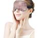 Buy Rose Gold Snake Skin Sleep Mask for Women | Adjustable Eye Shades with Elastic Strap - Perfect for Travel & Relaxation - Buy Online on GoSupps.com
