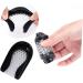 NOLITOY 2 Pairs Anti-Slip Silicone Heel Pads - Comfortable Half Yard Cushion for Pain Relief & Abrasion Protection - International Shipping Available - Buy Online on GoSupps.com