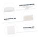 Healeved 8pcs Cotton Pad Eye Cleaning Wipes - Baby Wipes Facial Washing Pads Cosmetic Accessories - 11x10cm White - International Shipping Available - Buy Online on GoSupps.com