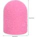 Nail Drill Bit Nail Polishing Sanding Head Practical Fine Sandpaper Lightweight High Efficiency for Grinding (Zeoo8R3ob9YBl8-14) - Buy Online on GoSupps.com