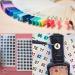 Nail Swatch Sticks with Ring - 100pcs Clear Nail Polish Color Display & Art Supplies with Number Stickers for Practice - Buy Online on GoSupps.com