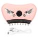 Electric Gua Sha Massager 16 Vibration Levels Hot Compress Skin Scraper Massage Brush Pink
