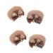 Beavorty 2 Pairs bear ear hair clip hair style hairdo bear ears hair clips hairpins hair for women ladies headbands fluffy animal ears hair accessories for girls hair accessories cute