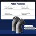 KEDUODUO Heated Knee Massage Bag - Relieve Pain & Improve Comfort | International Shipping Available - Buy Online on GoSupps.com