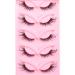 Uranian Fox Eye Lashes | Wispy Faux Mink with Clear Band | Fluffy Cat Eye | D Curl Lash Extensions | Natural Look for Women & Girls - Buy Online on GoSupps.com
