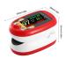 Pulse Oximeter for Kids (2-12) | Rechargeable Oxygen & Heart Monitor | Portable Fingertip Blood Oxygen Meter (Red - Buy Online on GoSupps.com