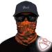 Obacle Seamless Bandana Face Mask Rave for Men Women - Python Skin Gray Orange - Buy Online on GoSupps.com