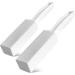 White Cleaning Pumice Stone with Handle - 2 Pack for Hard Water Stains Tile & Bathroom Cleaning - Buy Online on GoSupps.com