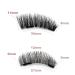 Dual Magnetic Lashes Kit - Reusable, Waterproof, Lightweight & Ultra Thin Magnet - Natural & Dramatic False Eyelashes with Tweezers - Buy Online on GoSupps.com