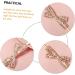 ifundom bow hairpin hair barrettes for women wedding hairpin hair clips for styling bobby hair pin bowknot hairpin hair accessories for women wedding side clip bangs alloy bridesmaid - Buy Online on GoSupps.com