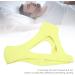 Breathable Anti-Snoring Chin Strap - Adjustable Jaw Support Belt in Yellow - Buy Online on GoSupps.com