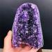 Folk Crafts Natural Purple Crystal Stones Brazilian Amethyst Geode Crystal Cluster Hecoration - Buy Online on GoSupps.com