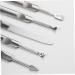 POPETPOP Cuticle Pusher removal fork dead skin fork manicure tools dead skin remover cuticle trimmer Stainless steel pusher Nail Tools medium As Shown - Buy Online on GoSupps.com