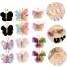 Beaupretty 24 Pairs Butterflies Hair Clips for Butterfly Hair Accessories Girl Bows Butterflies Hair Barrettes Hair Pin Hair Clips Mini Small Metal Issue Card Braided Child - Buy Online on GoSupps.com