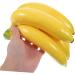 Ciieeo Simulated Banana Vegetable Banana Fake Vegetable Stapler Removers Scene Adornment House Decorations for Home Banana Ornament Fruit Toys Artificial Banana Emperor Banana Window Foam - Buy Online on GoSupps.com