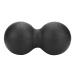 Kelepu massage ball 1 piece high-dichter Epp-yoga foam scooter massage ball soft foam massage tool for stress reduction of body muscles (Negro 24x12cm)