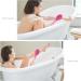 YEEPSYS Bath Brush with Long Handle for Exfoliating Back, Body, and Feet - Red Plastic Scrubber (1PC) - Buy Online on GoSupps.com