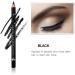 Mysense 12 PCS Black Eyebrow Pencil Set Waterproof Eyebrow Pen Long-lasting Sweat-proof Eyeliner Makeup Brow Tint Pen(Black-12PC) - Buy Online on GoSupps.com