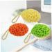 3pcs Shower Ball Bathing Sponge Set - Soft Bath Cotton Honeycomb Bath Ball Body Lotion Applicator - Perfect for Kids & Adults - Buy Online on GoSupps.com