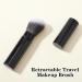 Retractable Kabuki Makeup Brush - Eco-Friendly Travel Blush & Foundation Brush with Cover - Buy Online on GoSupps.com