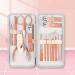 ZSLBMD Rose Gold 7-Piece Nail Tools Set Full Manicure Nail Clippers Nail Clippers Multi-Purpose Nail Clippers Set 11*7cm Roze - Buy Online on GoSupps.com