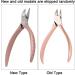 HUSHUI Rose Gold Nail Art Decorations Picker Rhinestone Remover Nail Cutter Scissors Manicure Tools - Buy Online on GoSupps.com