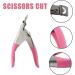 Bzwyonst Nail clippers for nails and false acrylic nails easy to use pink. - Buy Online on GoSupps.com