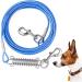 Buy Mi Metty Durable Pull-Out Dog Leash 120lbs - 3.4/5.2/1.5/3.5m - Rustproof Training Runner for Courtyard Outdoor & Camping - Blue 60ft - Buy Online on GoSupps.com